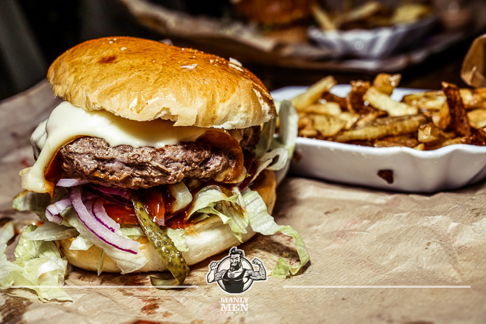 Käsekrainer Burger